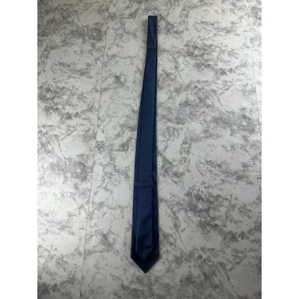 Club Monaco New York Clip On Neck Tie Navy Blue One Size